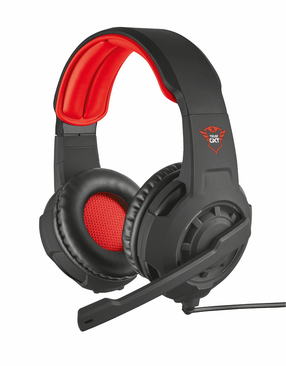 TRUST Cuffie a padiglione da gaming Trust Radius GXT310 cablato nero